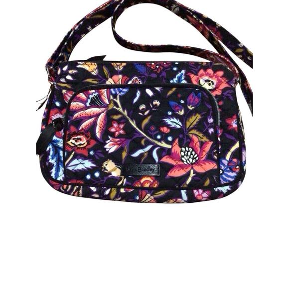 Vera Bradley Carson Mini Shoulder Bag Foxwood EUC - Picture 3 of 8